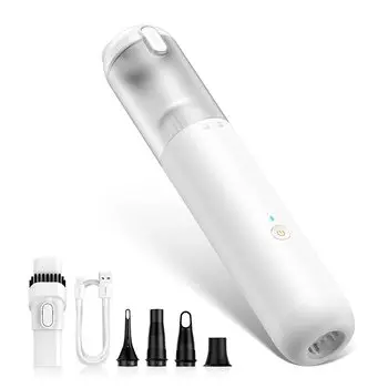 Baseus беспроводной автомобильный пылесос 12000Pa всасывание портативный беспроводной 4-в-1 воздуходувка насос-насос компрессор для чистки автомобиля