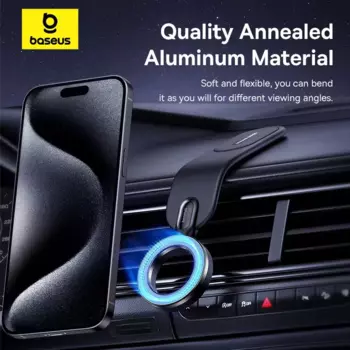 Магнитный держатель Baseus, автомобильный держатель для телефона, складная подставка для телефона, крепление для Iphone 12, 13, 14 Pro Max для Samsung S23