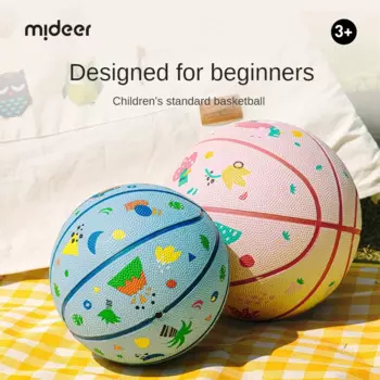 Баскетбольный мяч Mideer, размер 3, 5, Футбольные Детские игрушки, высококачественный резиновый мяч, искусственная кожа, школьная тренировочная команда, спортивные игрушки для детей и взрослых