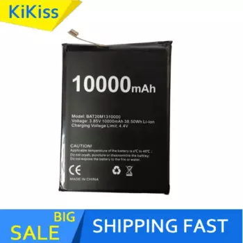 BAT20M 1310000 Сменный аккумулятор 10000 мАч для DOOGEE S88 Pro