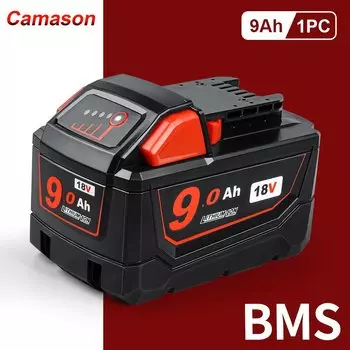 Батарея Camason 9.0Ah M18 18V для Milwaukee