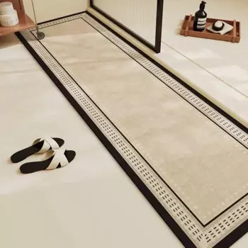 Bathroom Carpet Non-slip Absorbent Floor Mat Soft Diatom Mud Long Home Decoration Bath Rug Water-absorbent Коврик Для Ванной