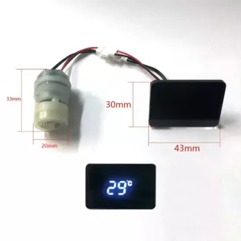 Душевой набор WJNMONE черный/белый