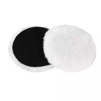 BATOCA 2 шт. шерстяные полировальные подушечки 3/5/6/7 дюймов автомобильные полировальные подушечки, используемые с роторной и случайной орбитной шлифовальной машиной для полировки