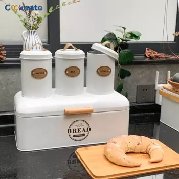 Базовая коробка Home для кухонной столешницы, контейнер для хранения хлеба, обеденных рулонов, пирожных, выпечки