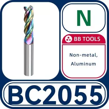 BB JIN BC2055 SUS Угловая радиусная фреза DLC