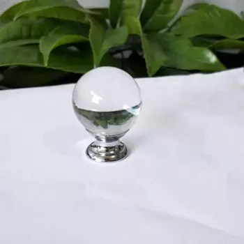 Ручки для шкафов BCD прозрачные хрустальные