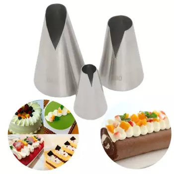 Насадки для торта BCMJHWT, набор из 1/3 шт., нержавеющая сталь