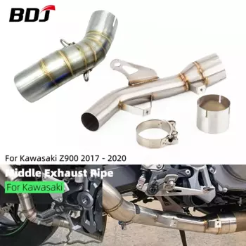 Выхлопная труба BDJ Z900 для Kawasaki Z900 2020, средняя труба, выхлопная труба, выхлопная труба для мотоцикла, выхлопной глушитель, выхлопная труба, Соединительная труба