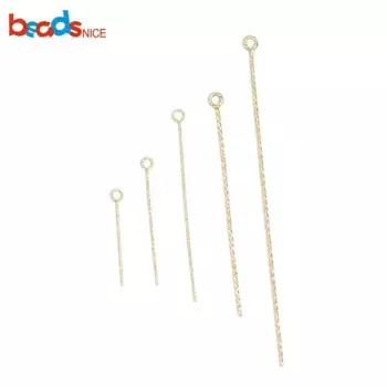 Beadsnice Позолоченные глазные шпильки иглы поделки из бисера Ювелирных изделий высокое качество Ювелирные компоненты ID39929