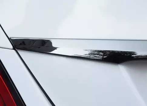 Beautify стальная задняя дверь багажника, накладка на крышку багажника для 2015-19 2020 2021 Benz C-Class W205, внешние аксессуары для автомобиля