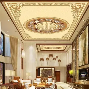 beibehang 3D-обои бумажные цветы и птицы