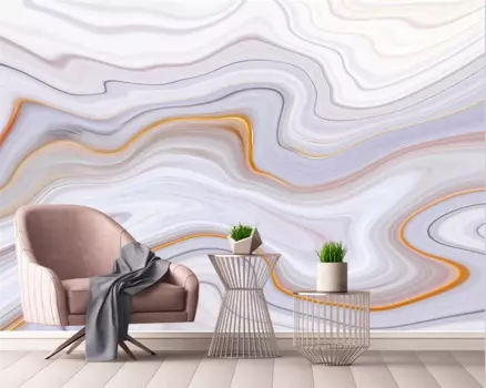 Beibehang Индивидуальные Современные новые абстрактные волнистые Золотые Мраморные обои для телевизора обои для стен домашний декор