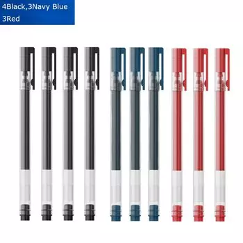 BEIFA Гелевые ручки 0,5 мм, черные/синие/красные чернила, 5/10 шт.