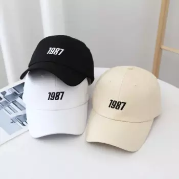 Бейсболка унисекс, С Вышивкой Букв 1987
