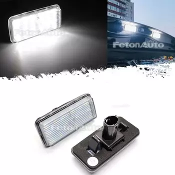 Белая фотолампа для Toyota Land Cruiser J100, J200, Prado 120, Reiz, 4D, Mark X, для Lexus LX470, LX570, GX470, подсветка автомобильного номерного знака