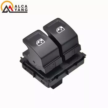 Белая светодиодная подсветка, кнопка переключателя электрического окна для VW Campmob Cafter Golf Mk 7, Multivan Skoda Kamiq Scala 5G 0959858 E