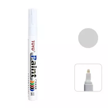 Белая водостойкая масляная ручка для автомобильных колес, автомобильная резиновая ручка для краски для шин, металлический перманентный маркер для краски, граффити, ретушь