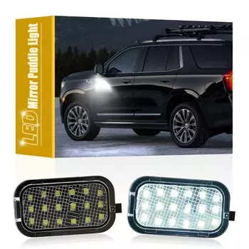 Белая задняя зеркальная кабина для Cadillac Escalade Chevrolet Tahoe avalsilverado Suburban GMC Sierra Yukon