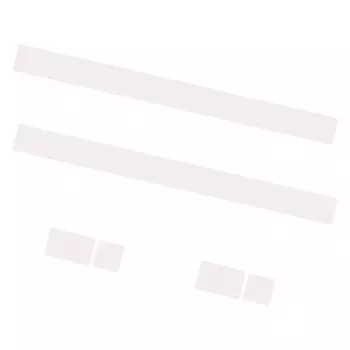 Beler 2 шт. автомобильный черный/белый/красный капот в полоску наклейка на капот виниловая наклейка подходит для MINI Cooper R50 R53 R56 R55 dWm 2754536