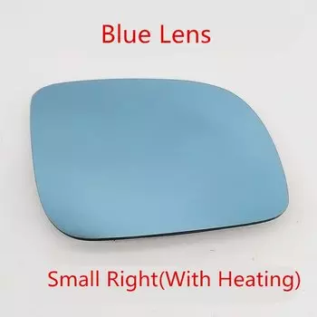 Белое или синее боковое зеркало для VW Golf 4 MK4 Passat B5 Jetta MK4 1998-2004 HD, линзы зеркала заднего вида, автомобильные аксессуары