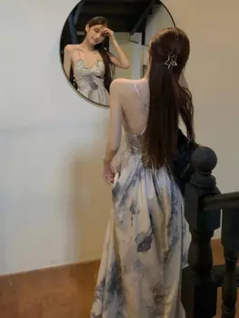 Белое платье, женские длинные платья для женщин на день рождения, кавайная одежда, Vestido, сексуальный сказочный костюм, женские корейские женские платья