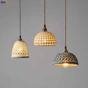 Подвесные светильники IWHD белые керамические