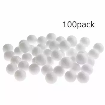 Белые пенопластовые шары TEAEGG для декора