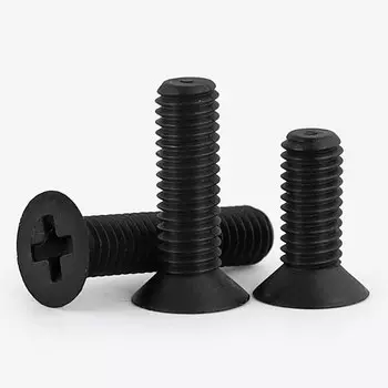 Белые пластиковые нейлоновые винты с потайной головкой XMSJ M2 M2.5 M3 M4 M5 M6 M8