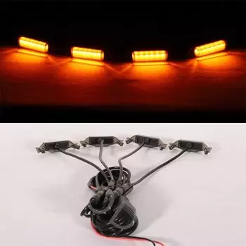 Белые теплые светодиодные фонари подходят для Jeep Wranger JL Jlu 2018-2023 гоночная решетка светодиодные фонари