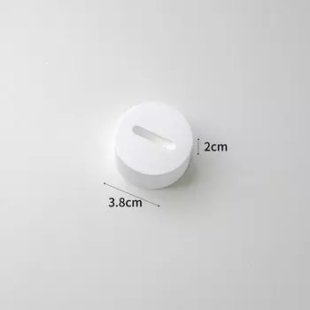 Белый каменный подставка для колец Baby.Xin