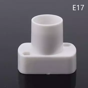 Белый мини патрон лампы E12 E14 E17 NCVHRT