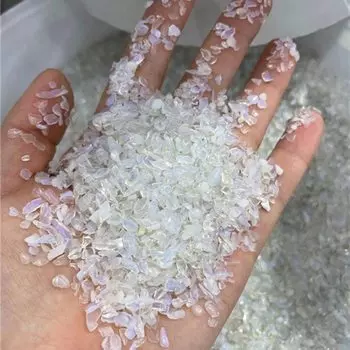 Белый опал, кристаллы, sisterstone