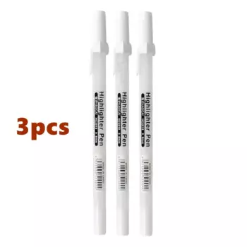 Белый перманентный маркер HOPK