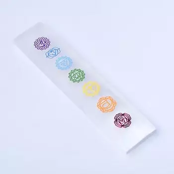 Белый селенитовый пластинчатый камень Harmonious Crystalloid