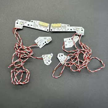 Белый свет для Tesla Model S 2016-2023, автомобильные фары, чип DRL, балласт, печатная плата, чип источника света