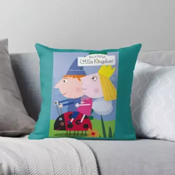 Бен и Hollys маленькое королевство дизайнерская Печать наволочка для диванной подушки комфортная мягкая поясная подушка в комплект не входит одна сторона