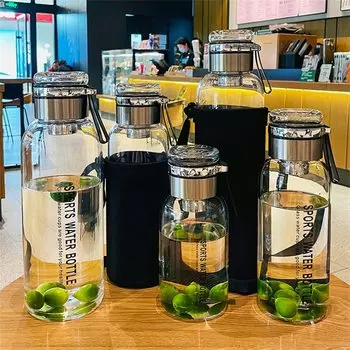 BenRussell стеклянная бутылка для воды 1л/1.5л/2л