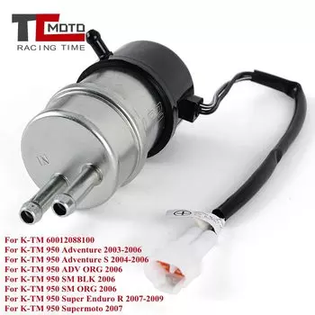 Бензиновый топливный насос для мотоцикла KTM 950 Adventure S ADV ORG SM BLK ORG 950 Super Enduro R Supermoto 60012088100