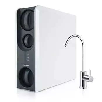 Березервуарная система фильтров для воды RO 3-ступенчатая ROTL-600 Премиум-фильтрация обратного осмоса Экономия места Простая установка и умная