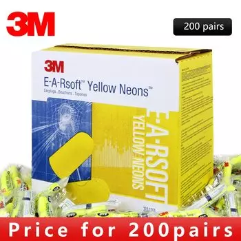 Беруши 3M E-A-RSoft Yellow Neon 312-1250