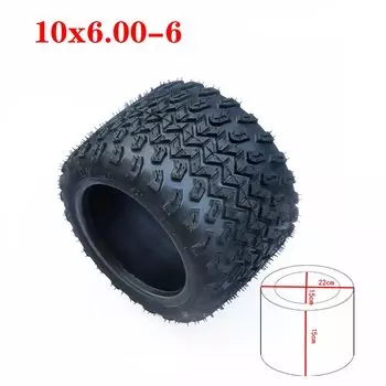 Бескамерные мотоциклетные шины для электромобиля Halei Mini Citycoco 10 дюймов 10x6.00-5,5 10x6 расширенные вакуумные шины