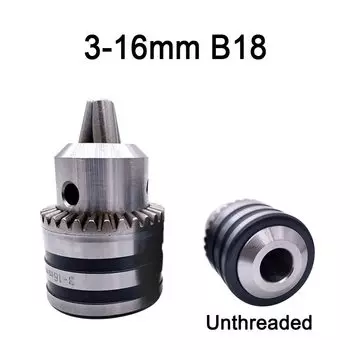 Бесключевой патрон для дрели CNMAWAY 3 зажима 1-13 мм 3-16 мм