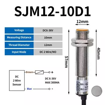 Бесконтактный магнитный переключатель CNMAWAY SJM12-10D1