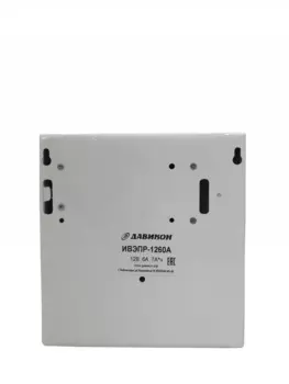 Бесперебойный блок питания ББП ИВЭПР-1260А 12В 6А, металлический корпус, с регулировкой выходного напряжения, под 1шт. АКБ 7Ач