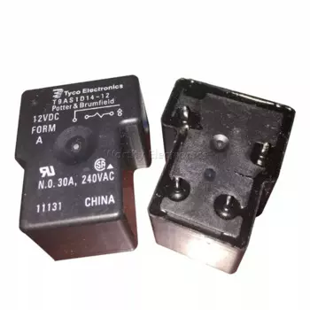 Бесплатная доставка, 10 шт./лот, 12 В постоянного тока, 30 А, 5-контактное реле T9AS1D14-12