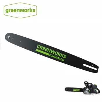 Бесплатная доставка, 18-дюймовая сменная бензопила Greenworks, 82 в бензопила, бесплатный возврат