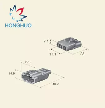 Бесплатная доставка, 50 шт., автомобильный разъем Sumitomo HM 090, 3-контактный женский и мужской Электрический Водонепроницаемый Автомобильный разъем 6180-3451