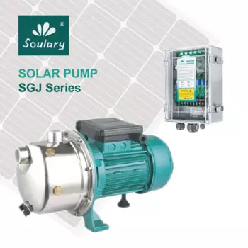 (Бесплатная доставка) DC 0.75HP, поверхностный Солнечный водяной насос (модель SSGJ2.7/45-D48/500)