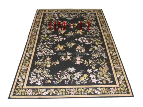 Бесплатная доставка, классические антикварные вышивные коврики 10K 6'x9 ', 100% новозеландские шерстяные коврики, оптовые цены, акция нового магазина